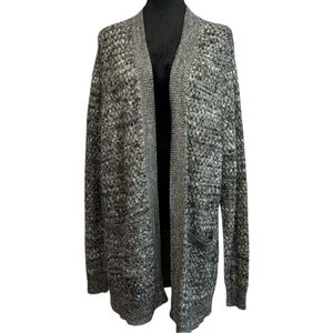 NWT Hastings &‎ Smith Black/White Knit Cardigan in Sizes 1X & 2X